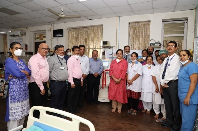 Donation of Dialysis Machine to Wenlock District Hospital, Mangalore ...